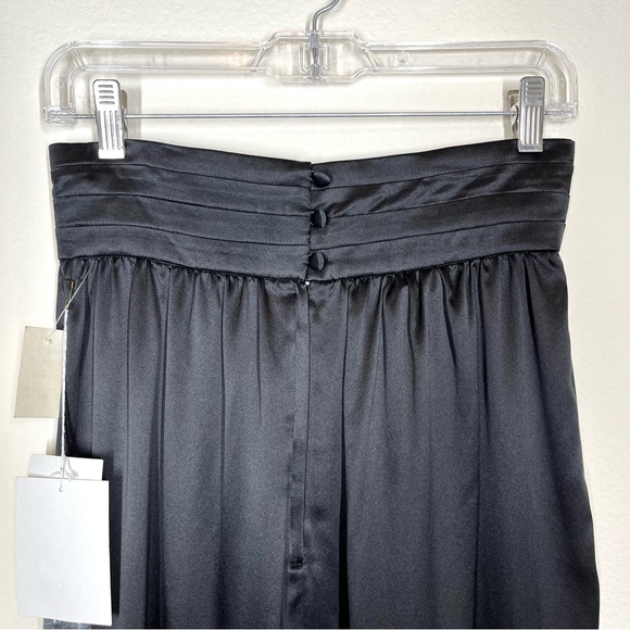 Spenser Jeremy | Vintage Deadstock Black 100% Silk Skirt - Picture 4 of 16